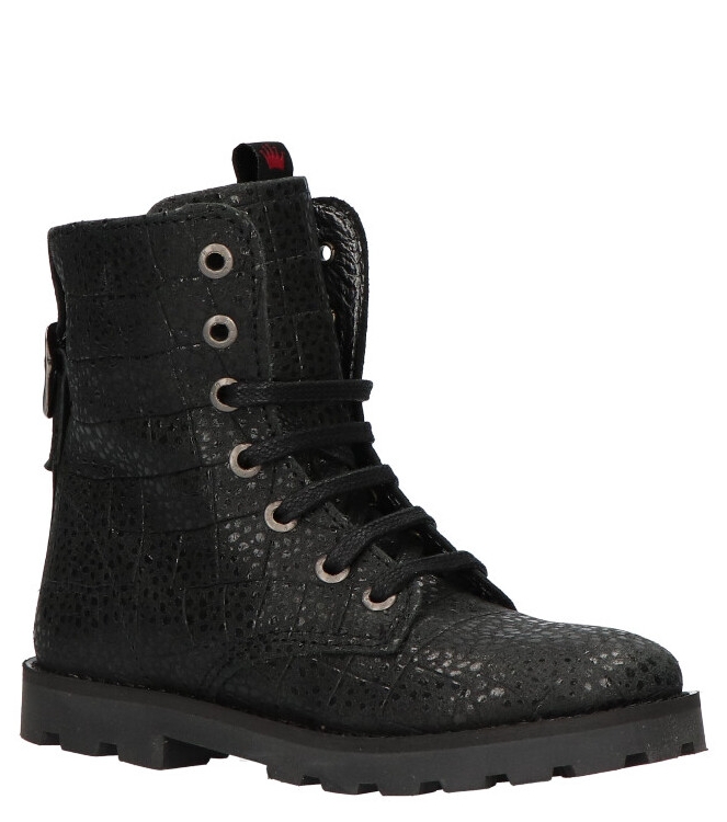 Shoesme veterboot <span>TA22W014-A</span> TA22W014-A zwart - www.bremmerschoenen.info - Bremmer Schoenen