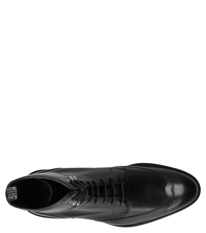 Floris van Bommel veterboot <span>Zurichi 03.00 SFW-80021 10-01</span> Zurichi 03.00 SFW-80021 10-01 zwart - www.bremmerschoenen.info - Bremmer Schoenen