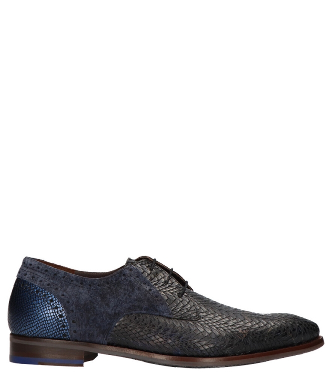 Floris van Bommel geklede schoen <span>De Stapper 17.83 SFM-30161 41-09</span> De Stapper 17.83 SFM-30161 41-09 blauw - www.bremmerschoenen.info - Bremmer Schoenen
