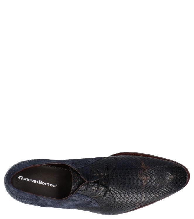 Floris van Bommel geklede schoen <span>De Stapper 17.83 SFM-30161 41-09</span> De Stapper 17.83 SFM-30161 41-09 blauw - www.bremmerschoenen.info - Bremmer Schoenen