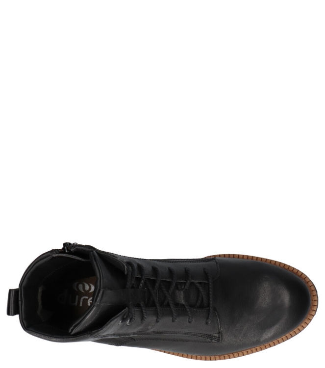 Durea veterboot <span>9722 185 5598</span> 9722 185 5598 zwart - www.bremmerschoenen.info - Bremmer Schoenen