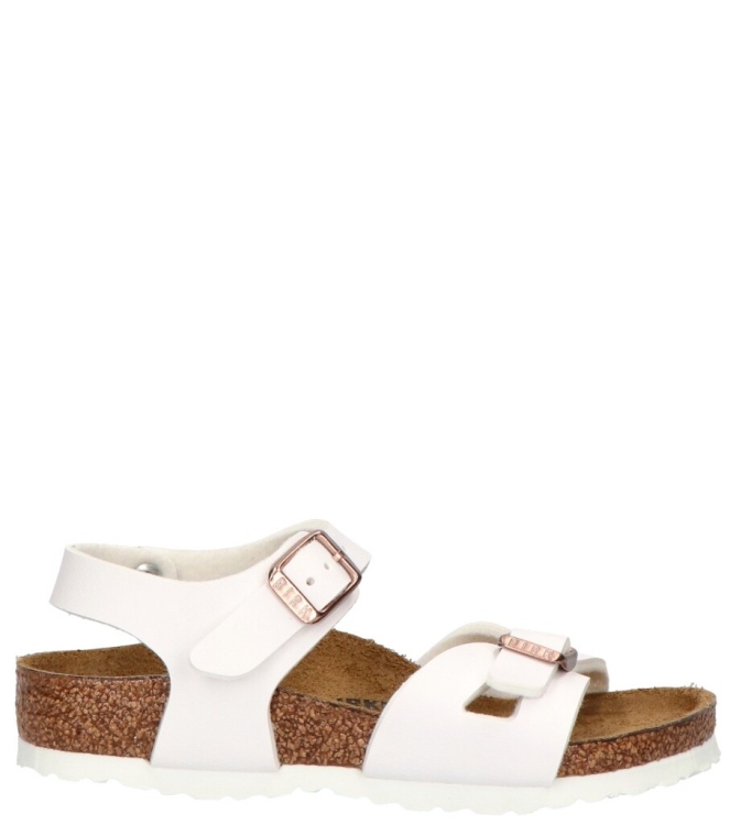 Birkenstock Sandaal <span>1024374 Rio Kids</span> 1024374 Rio Kids wit - www.bremmerschoenen.info - Bremmer Schoenen