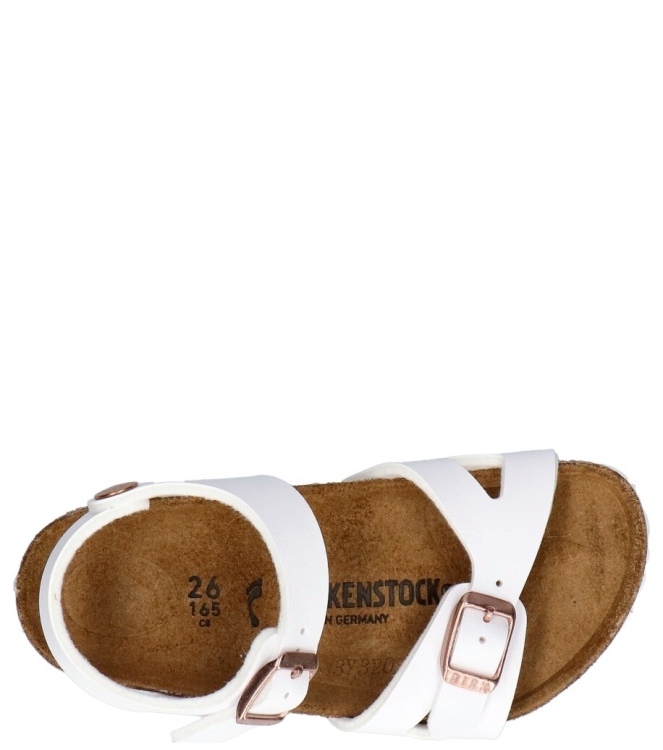 Birkenstock Sandaal <span>1024374 Rio Kids</span> 1024374 Rio Kids wit - www.bremmerschoenen.info - Bremmer Schoenen