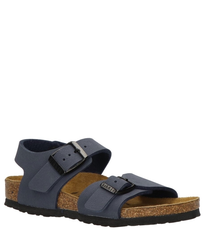 Birkenstock sandaal <span>087773 New York Kids</span> 087773 New York Kids blauw - www.bremmerschoenen.info - Bremmer Schoenen