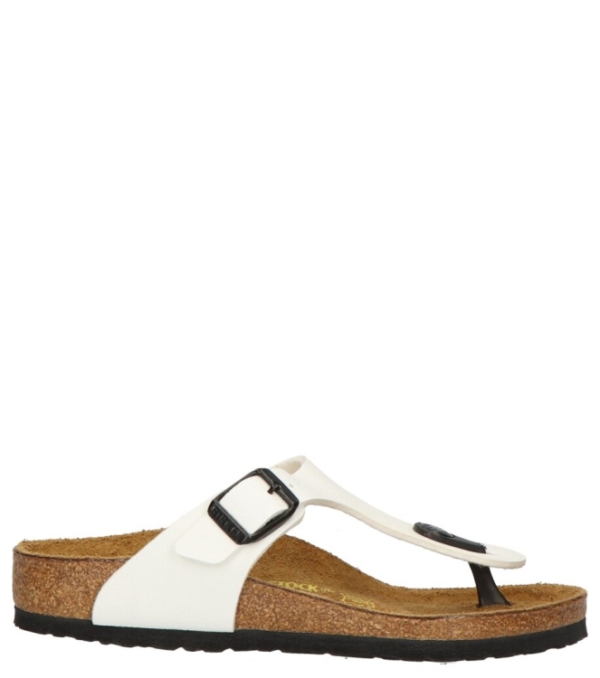 Birkenstock Birkenstock slipper <span>745713 Gizeh</span> White Birkenstock slipper <span>745713 Gizeh</span> 745713 Gizeh wit - www.bremmerschoenen.info - Bremmer Schoenen