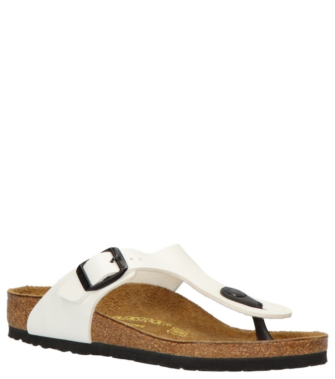 Birkenstock Birkenstock slipper <span>745713 Gizeh</span> White Birkenstock slipper <span>745713 Gizeh</span> 745713 Gizeh wit - www.bremmerschoenen.info - Bremmer Schoenen