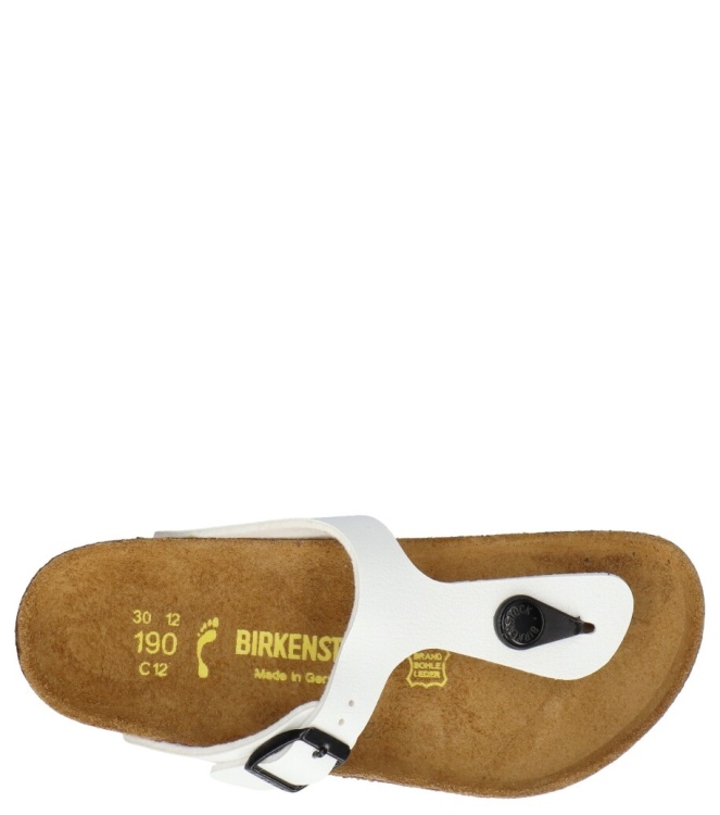Birkenstock Birkenstock slipper <span>745713 Gizeh</span> White Birkenstock slipper <span>745713 Gizeh</span> 745713 Gizeh wit - www.bremmerschoenen.info - Bremmer Schoenen