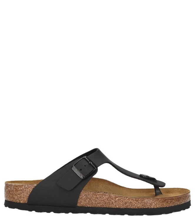 Birkenstock Slipper <span>043693 Gizeh</span> 043693 Gizeh zwart - www.bremmerschoenen.info - Bremmer Schoenen