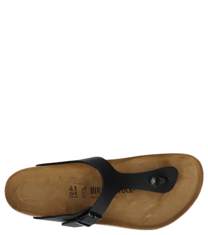 Birkenstock Slipper <span>043693 Gizeh</span> 043693 Gizeh zwart - www.bremmerschoenen.info - Bremmer Schoenen