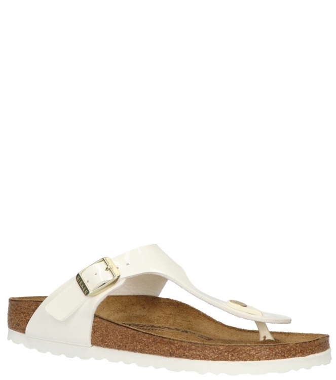 Birkenstock Slipper <span>1005300 Gizeh</span> 1005300 Gizeh wit - www.bremmerschoenen.info - Bremmer Schoenen