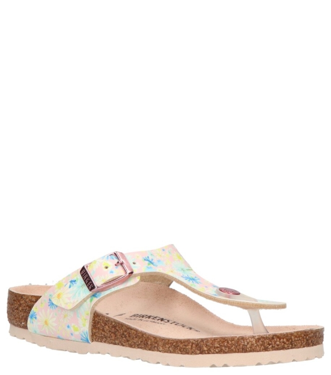 Birkenstock slipper <span>1022197 Gizeh Kids BFDD</span> 1022197 Gizeh Kids BFDD rose - www.bremmerschoenen.info - Bremmer Schoenen