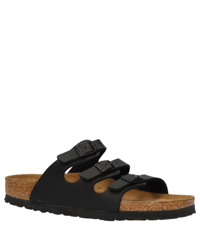 Birkenstock slipper <span>053013 Florida</span> 053013 Florida zwart - www.bremmerschoenen.info - Bremmer Schoenen