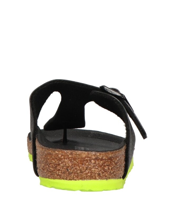 Birkenstock slipper <span>1024387 Gizeh Kids BF</span> 1024387 Gizeh Kids BF zwart - www.bremmerschoenen.info - Bremmer Schoenen