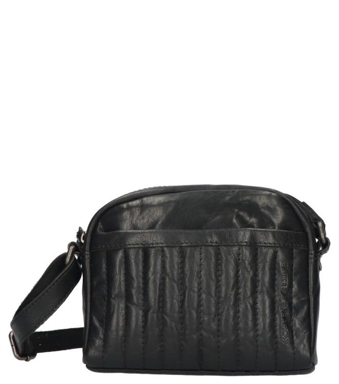 Spikes & Sparrow tas <span>B115400</span> B115400 zwart - www.bremmerschoenen.info - Bremmer Schoenen