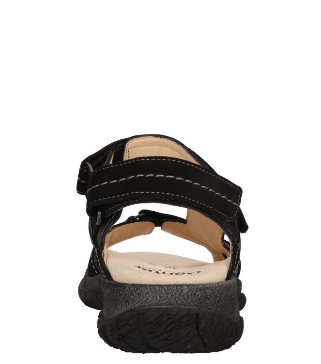 Ganter sandaal <span>257128 0100 Giovanni</span> 257128 0100 Giovanni zwart - www.bremmerschoenen.info - Bremmer Schoenen