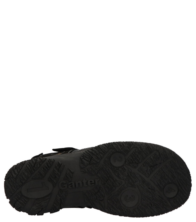 Ganter sandaal <span>257128 0100 Giovanni</span> 257128 0100 Giovanni zwart - www.bremmerschoenen.info - Bremmer Schoenen