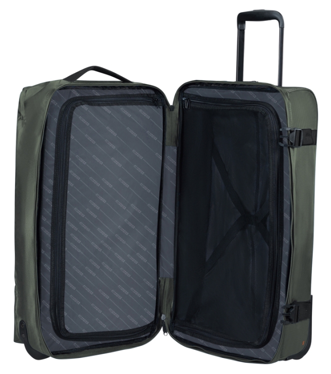 AT reistas met wielen <span>143164 3457 Urban Track Duffle M</span> 143164 3457 Urban Track Duffle M groen - www.bremmerschoenen.info - Bremmer Schoenen