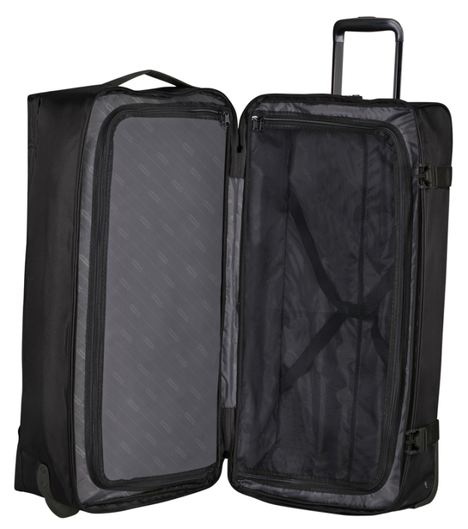 AT reistas met wielen <span>143165 0423 Urban Track Duffle L</span> 143165 0423 Urban Track Duffle L zwart - www.bremmerschoenen.info - Bremmer Schoenen