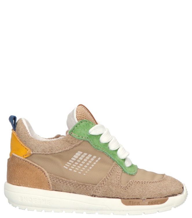 Shoesme Shoesme sneaker <span>RF23S049-D</span> brown beige green Shoesme sneaker <span>RF23S049-D</span> RF23S049-D groen - www.bremmerschoenen.info - Bremmer Schoenen