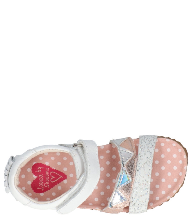 Shoesme sandaal <span>BI21S080-D</span> BI21S080-D wit - www.bremmerschoenen.info - Bremmer Schoenen