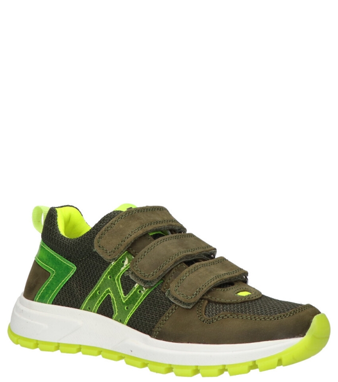 Track style klittenbandschoen <span>323355 169 Philip Pijl</span> 323355 169 Philip Pijl groen - www.bremmerschoenen.info - Bremmer Schoenen