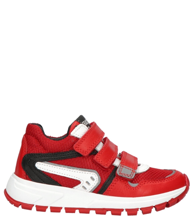 Track style klittenbandschoen <span>323322 441 Paul Pijl</span> 323322 441 Paul Pijl rood - www.bremmerschoenen.info - Bremmer Schoenen