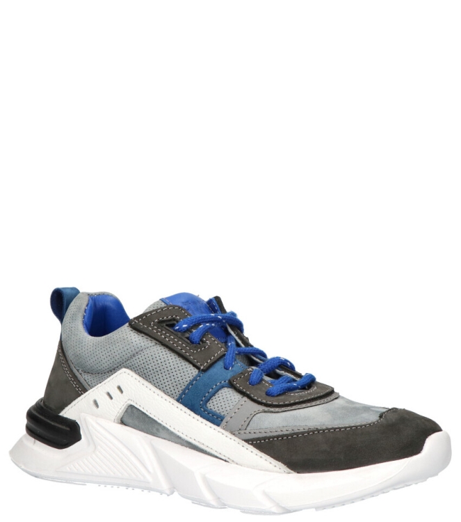 Track style sneaker <span>323340 484 Ruben Race</span> 323340 484 Ruben Race grijs - www.bremmerschoenen.info - Bremmer Schoenen