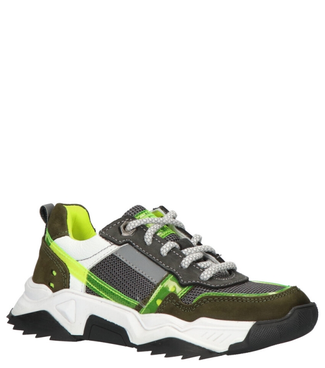 Track style sneaker <span>323338 569 Aron Athletic</span> 323338 569 Aron Athletic groen - www.bremmerschoenen.info - Bremmer Schoenen