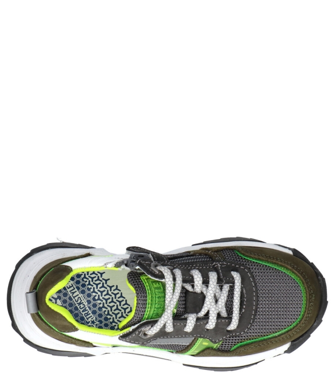 Track style sneaker <span>323338 569 Aron Athletic</span> 323338 569 Aron Athletic groen - www.bremmerschoenen.info - Bremmer Schoenen