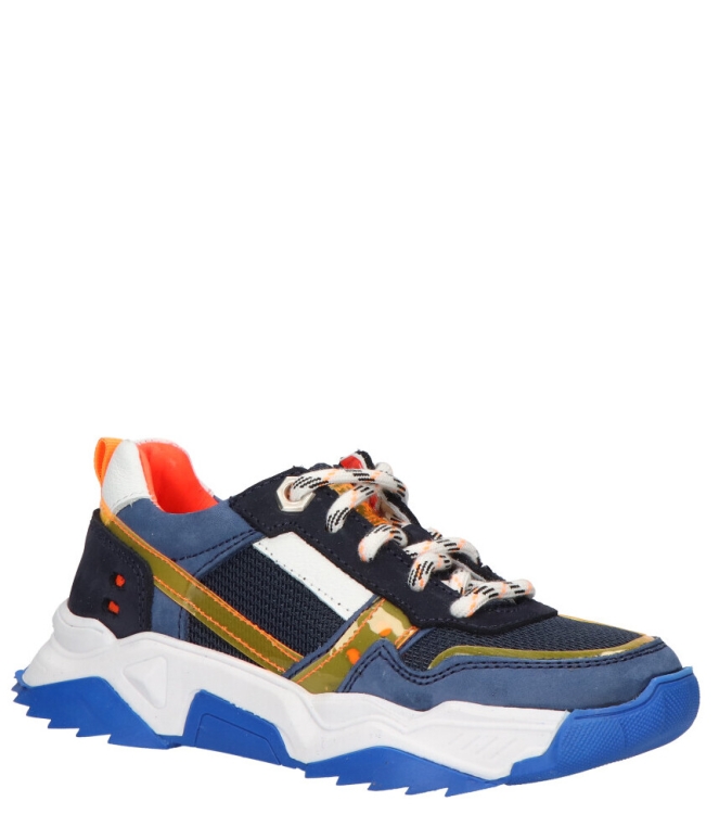 Track style sneaker <span>323338 129 Aron Athletic</span> 323338 129 Aron Athletic blauw - www.bremmerschoenen.info - Bremmer Schoenen