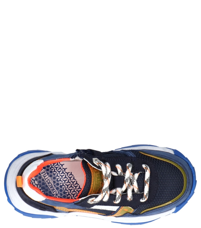 Track style sneaker <span>323338 129 Aron Athletic</span> 323338 129 Aron Athletic blauw - www.bremmerschoenen.info - Bremmer Schoenen