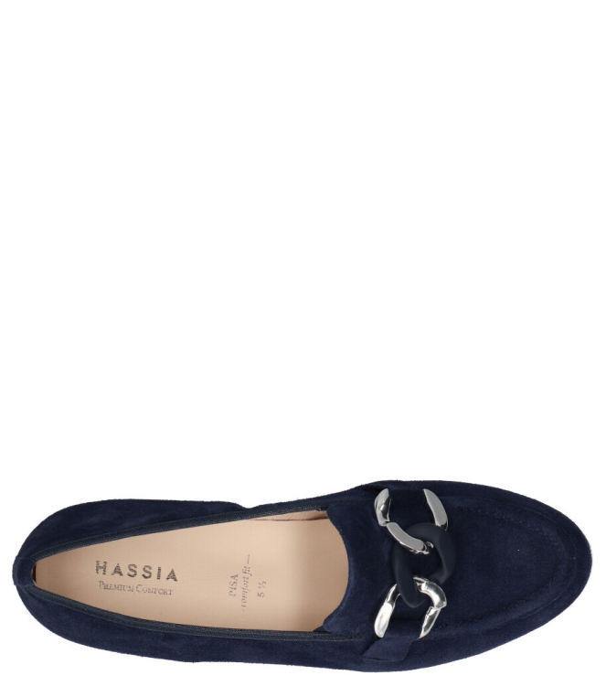 Hassia instapper <span>301548 3100 Pisa</span> 301548 3100 Pisa blauw - www.bremmerschoenen.info - Bremmer Schoenen