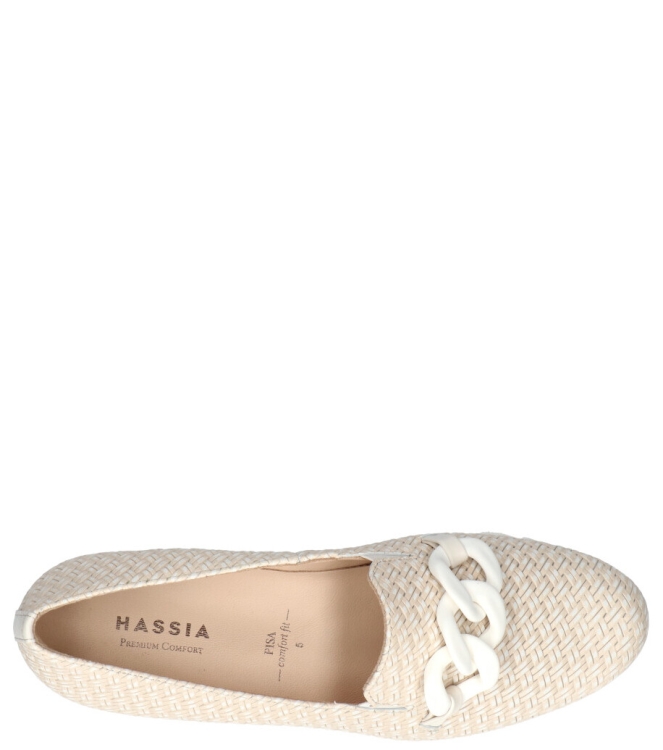 Hassia instapper <span>301539 1300 Pisa</span> 301539 1300 Pisa beige - www.bremmerschoenen.info - Bremmer Schoenen