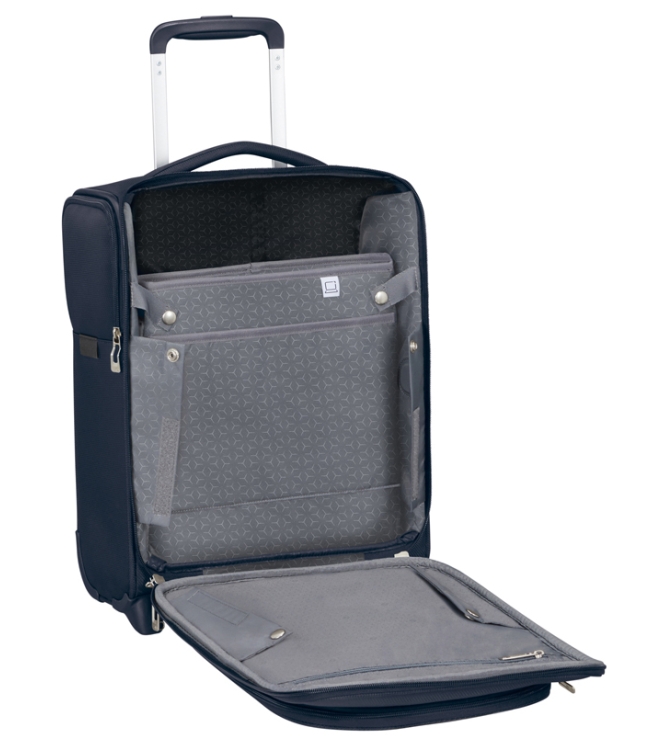 Samsonite handbagage <span>143311 1549 Respark Upright 45</span> 143311 1549 Respark Upright 45 blauw - www.bremmerschoenen.info - Bremmer Schoenen