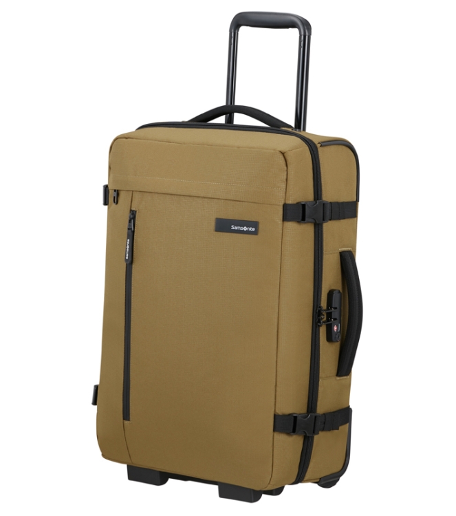Samsonite reistas met wielen <span>143269 1635 Roader Duffle 55</span> 143269 1635 Roader Duffle 55 groen - www.bremmerschoenen.info - Bremmer Schoenen
