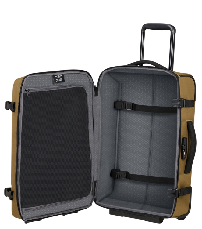Samsonite reistas met wielen <span>143269 1635 Roader Duffle 55</span> 143269 1635 Roader Duffle 55 groen - www.bremmerschoenen.info - Bremmer Schoenen