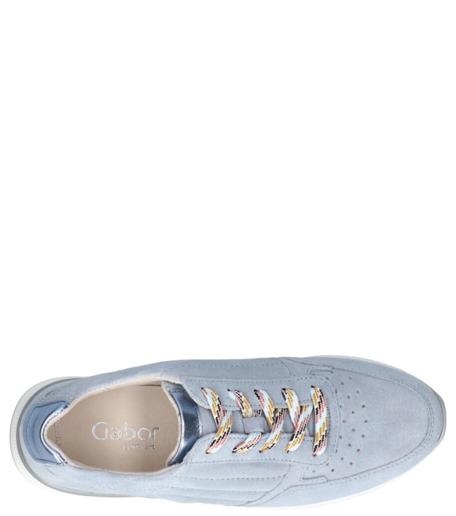 Gabor sneaker <span>26.585.42</span> 26.585.42 blauw - www.bremmerschoenen.info - Bremmer Schoenen