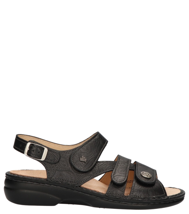 Finn Comfort sandaal <span>2562 760099 Gomera</span> 2562 760099 Gomera zwart - www.bremmerschoenen.info - Bremmer Schoenen