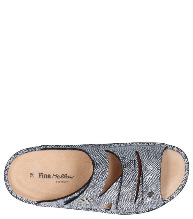 Finn Comfort slipper <span>2640 732241 Grenada</span> 2640 732241 Grenada blauw - www.bremmerschoenen.info - Bremmer Schoenen
