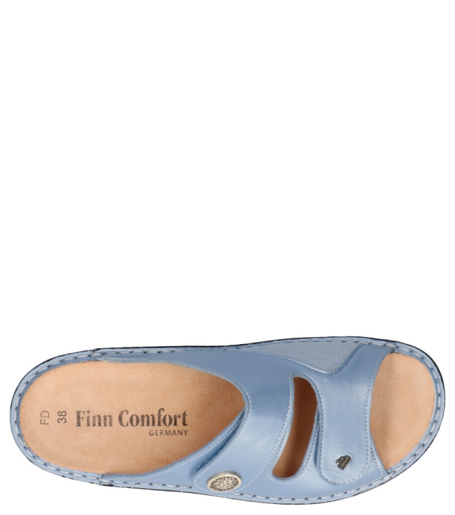 Finn Comfort slipper <span>5003 902591 Zeno</span> 5003 902591 Zeno blauw - www.bremmerschoenen.info - Bremmer Schoenen