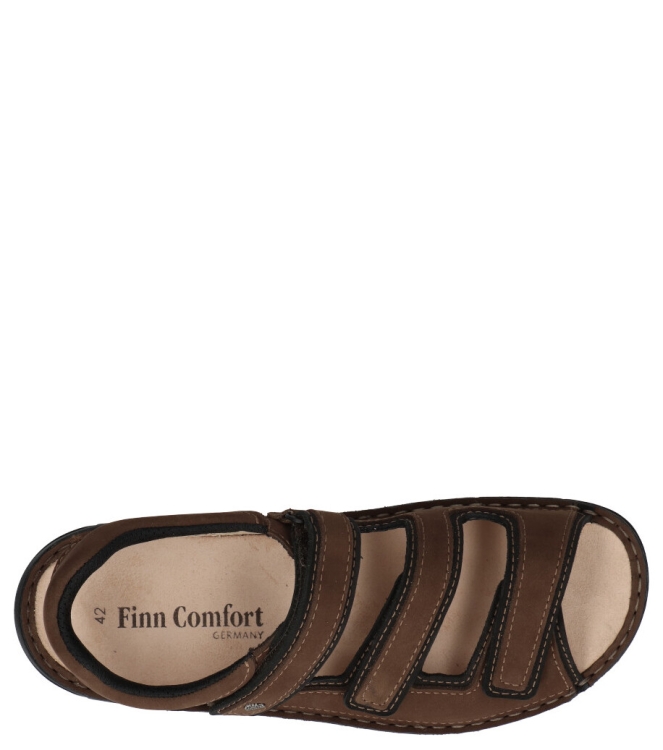Finn Comfort sandaal <span>1451 902621 Casablanca</span> 1451 902621 Casablanca bruin - www.bremmerschoenen.info - Bremmer Schoenen