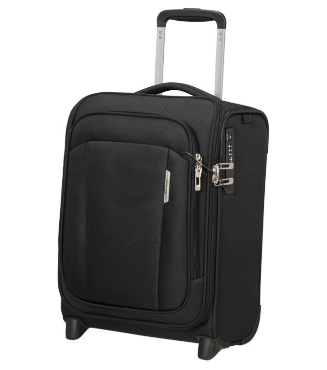 Samsonite handbagage <span>143311 7416 Respark Upright 45</span> 143311 7416 Respark Upright 45 zwart - www.bremmerschoenen.info - Bremmer Schoenen