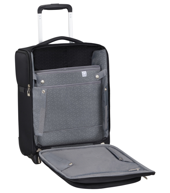 Samsonite handbagage <span>143311 7416 Respark Upright 45</span> 143311 7416 Respark Upright 45 zwart - www.bremmerschoenen.info - Bremmer Schoenen