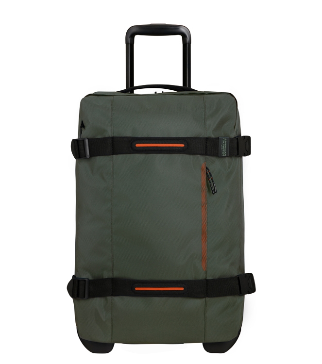 AT reistas met wielen <span> 143163 3457 Urban Track Duffle S</span>  143163 3457 Urban Track Duffle S groen - www.bremmerschoenen.info - Bremmer Schoenen