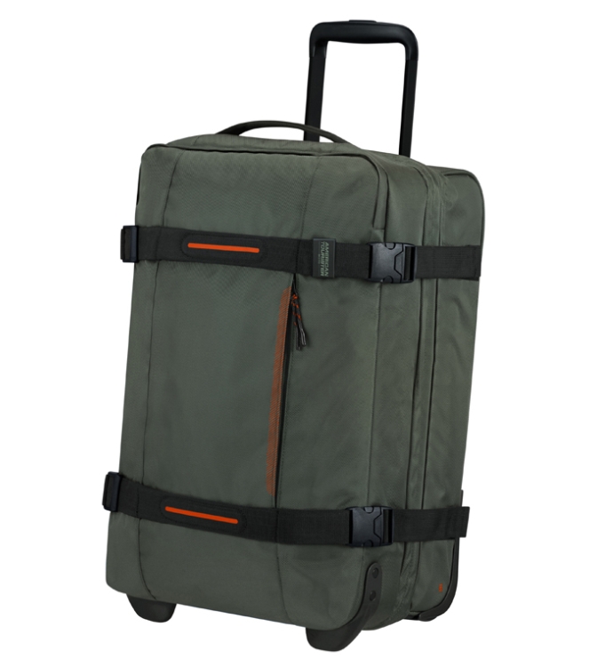 AT reistas met wielen <span> 143163 3457 Urban Track Duffle S</span>  143163 3457 Urban Track Duffle S groen - www.bremmerschoenen.info - Bremmer Schoenen