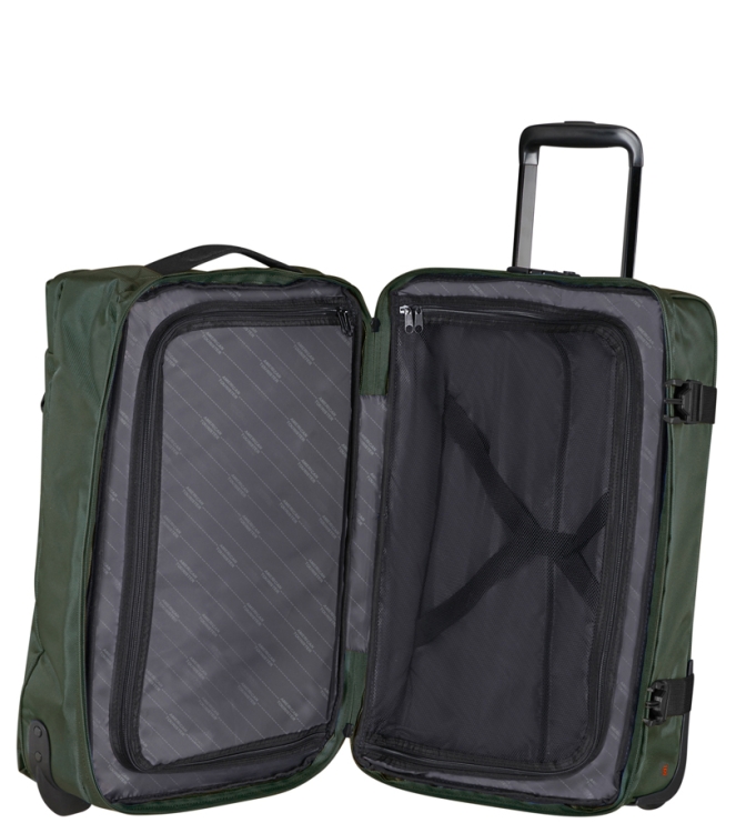AT reistas met wielen <span> 143163 3457 Urban Track Duffle S</span>  143163 3457 Urban Track Duffle S groen - www.bremmerschoenen.info - Bremmer Schoenen