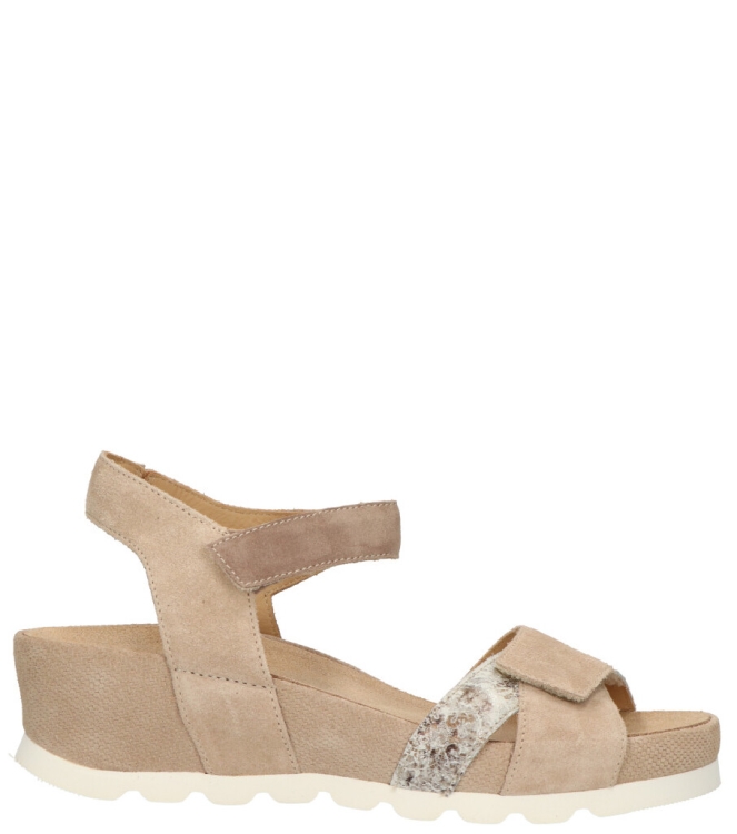 Durea sandaal <span>7403 024 0277</span> 7403 024 0277 beige - www.bremmerschoenen.info - Bremmer Schoenen