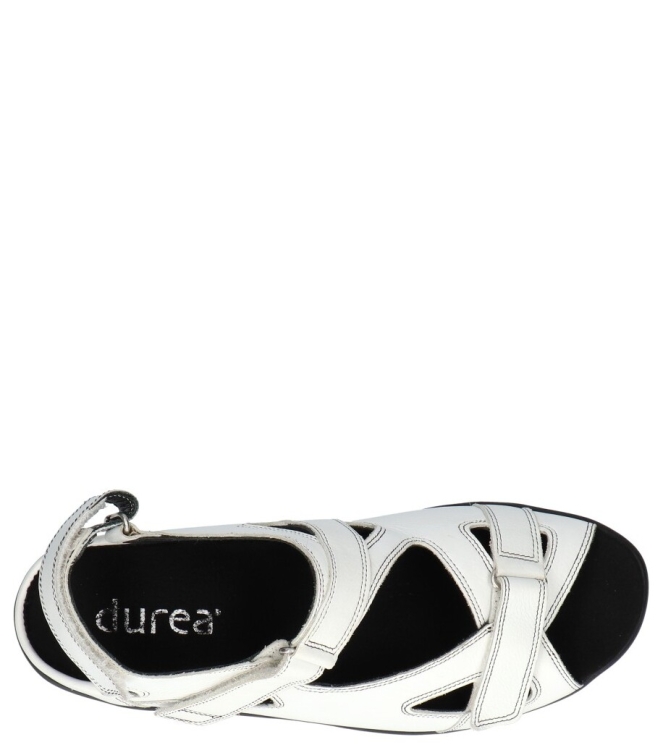 Durea sandaal <span>7258 219 7696</span> 7258 219 7696 wit - www.bremmerschoenen.info - Bremmer Schoenen