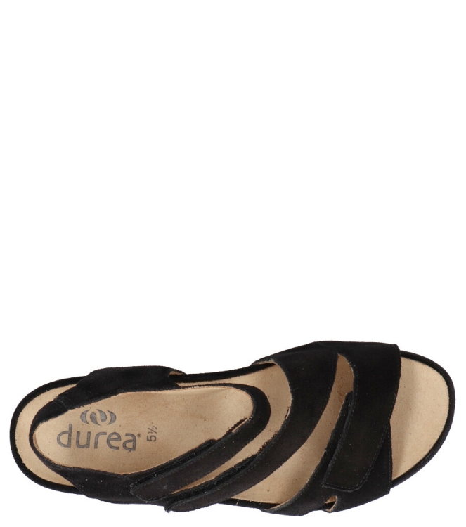 Durea sandaal <span>7405 025 7448</span> 7405 025 7448 zwart - www.bremmerschoenen.info - Bremmer Schoenen