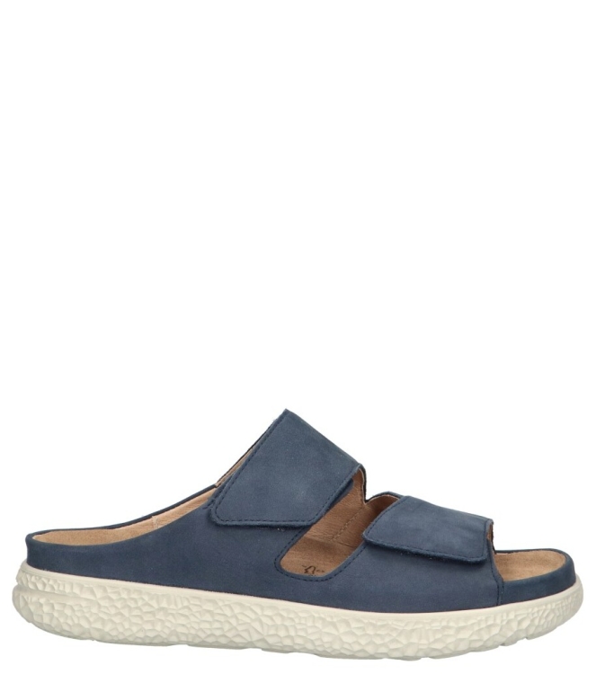 Hartjes slipper <span>122.1221 48/00 Groove</span> 122.1221 48/00 Groove blauw - www.bremmerschoenen.info - Bremmer Schoenen